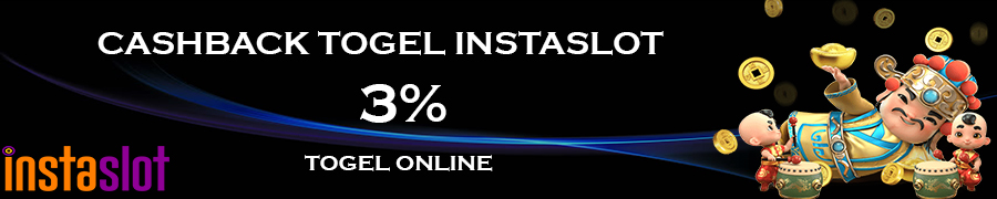 INSTASLOT CASHBACK TOGEL INSTATOGEL 3%